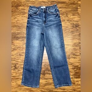 YMI High Rise Straight Jeans Size 9